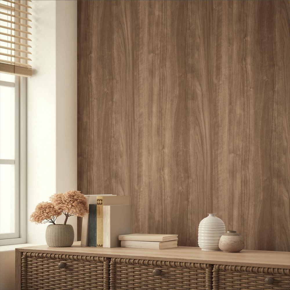 LL-6109 LV-2268 壁紙 のりなし クロス / リリカラ / ライト ダーク木目【サンプル】