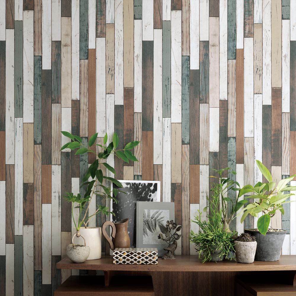 LL-6113 LW-229 壁紙 のりなし クロス / リリカラ / ライト 木目【サンプル】