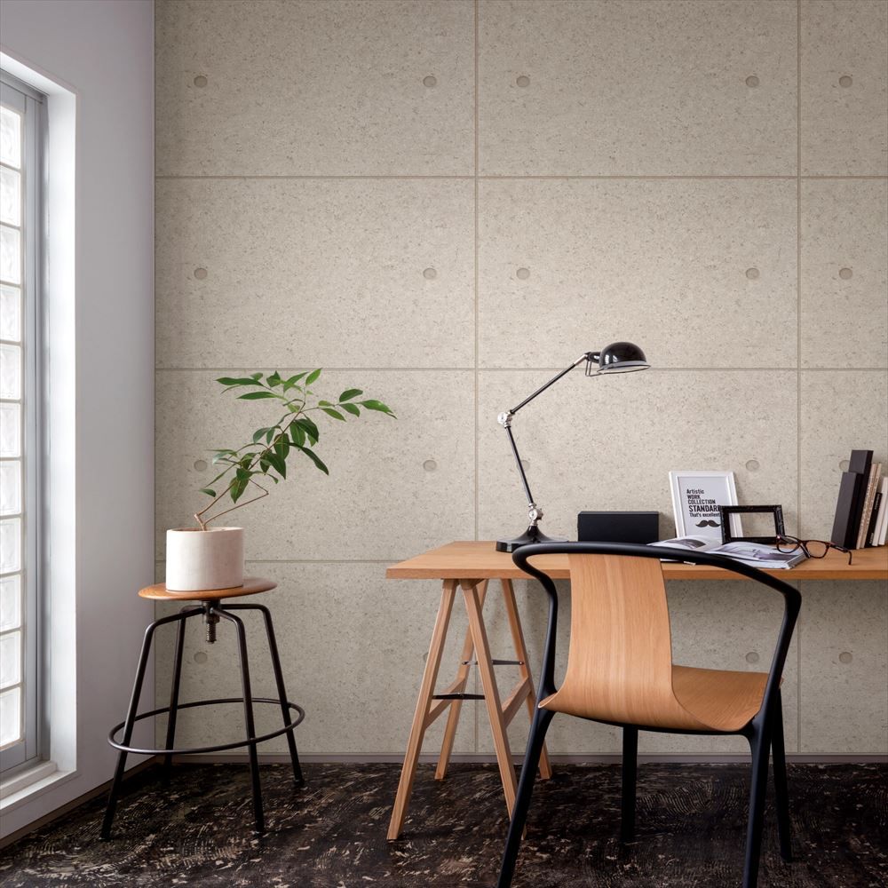 LL-6141 LV-2289 壁紙 のり付き クロス / リリカラ / ライト ベージュの無地【30m+施工道具セット】