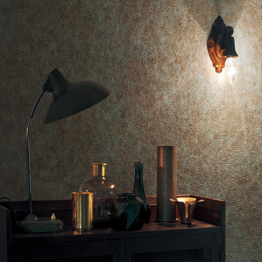 LL-6154 LV-2302 壁紙 のり付き クロス / リリカラ / ライト ブラウンの無地【10m+施工道具セット】