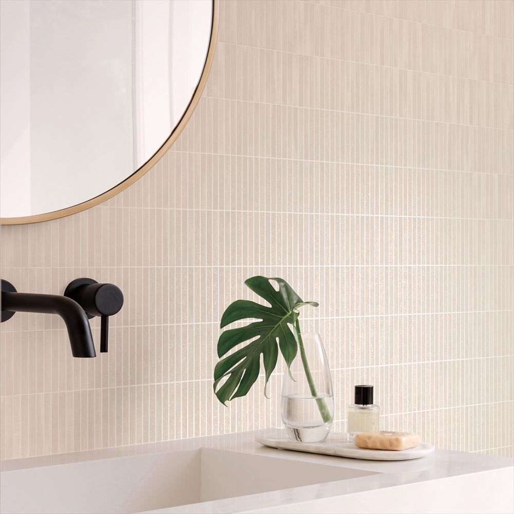 LL-6169 壁紙 のり付き クロス / リリカラ / ライト タイル柄【15mパック】