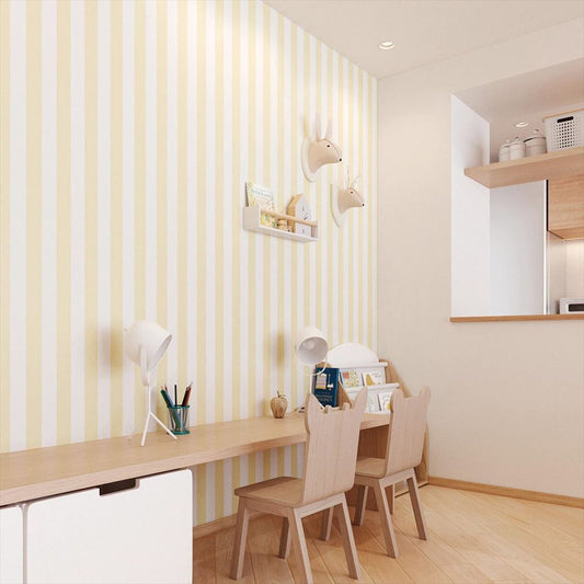 LL-6180 LV-2315 壁紙 のり付き クロス / リリカラ / ライト イエローの無地【30m+施工道具セット】