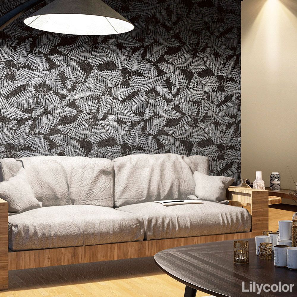 LL-6238 LW-147 壁紙 のりなし クロス / リリカラ / ライト ボタニカル【1m単位切り売り】