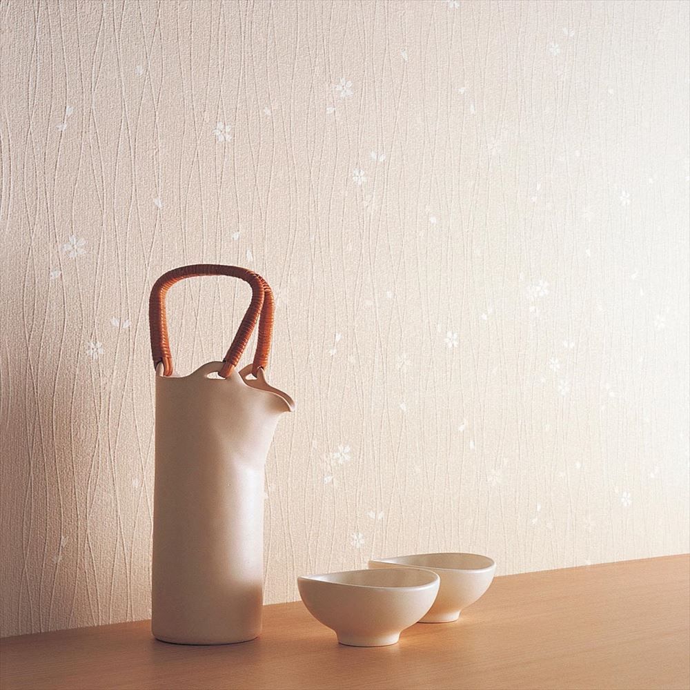 LL-6257 LV-2430 壁紙 のり付き クロス / リリカラ / ライト 花柄【15m+施工道具セット】