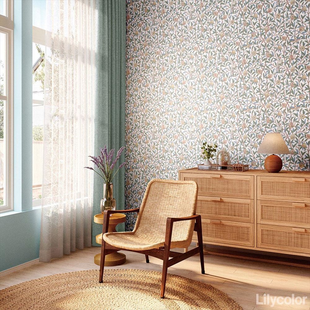 LL-6292 壁紙 のりなし クロス / リリカラ / ライト ウィリアム・モリス【サンプル】