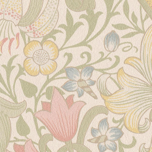 LL-6293 壁紙 のりなし クロス / リリカラ / ライト ウィリアム・モリス【サンプル】