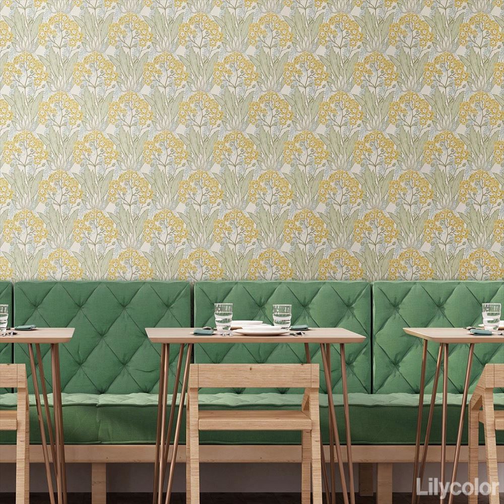 LL-6296 壁紙 のり付き クロス / リリカラ / ライト ウィリアム・モリス【10mパック】