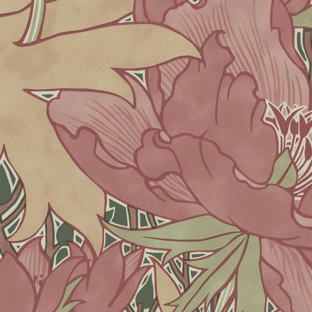 LL-6298 壁紙 のり付き クロス / リリカラ / ライト ウィリアム・モリス【10mパック】