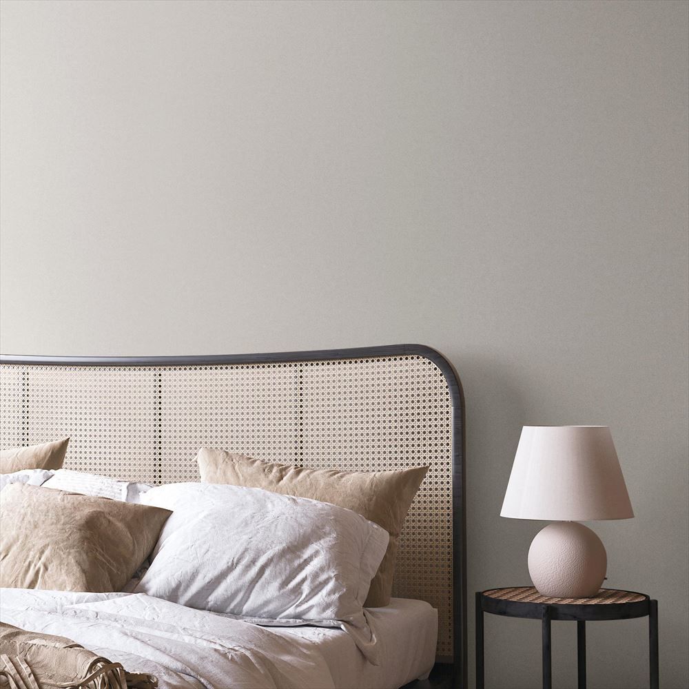 LL-6352 LW-31 壁紙 のりなし クロス / リリカラ / ライト グレーの無地【サンプル】