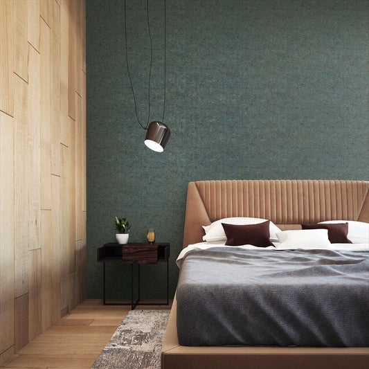 LL-6398 壁紙 のり付き クロス / リリカラ / ライト グリーンの無地【30m+施工道具セット】