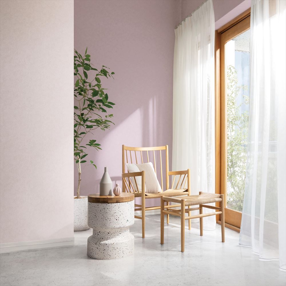 LL-6426 LV-2057 壁紙 のりなし クロス / リリカラ / ライト パープルの無地【サンプル】