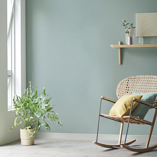 LL-6501 LV-2214 壁紙 のり付き クロス / リリカラ / ライト ブルーの無地【15mパック】