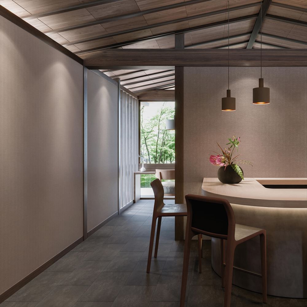 LL-6524 LW-574 壁紙 のり付き クロス / リリカラ / ライト ブラウンの無地【15mパック】