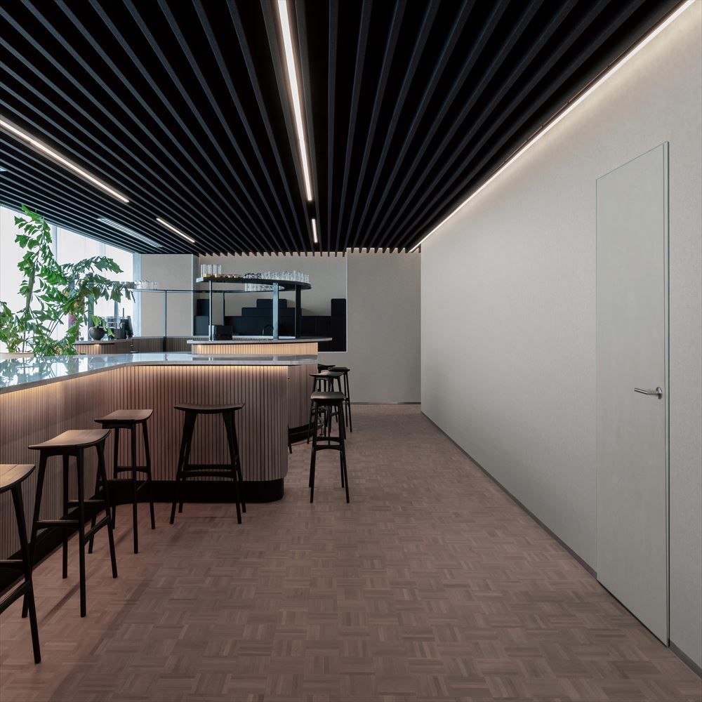 LLA-6054 壁紙 のりなし クロス / リリカラ / ライト グレーの無地【1m単位切り売り】