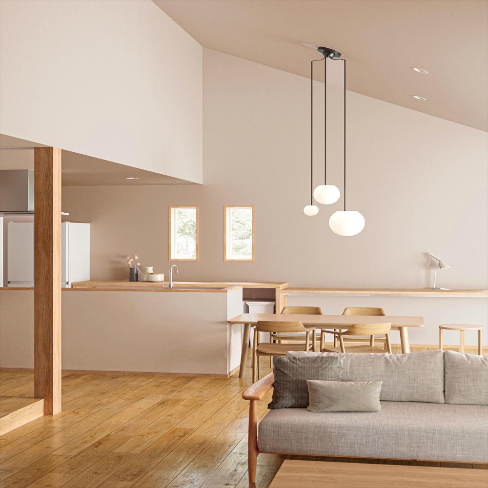 LLA-6066 壁紙 のりなし クロス / リリカラ / ライト ベージュの無地【1m単位切り売り】