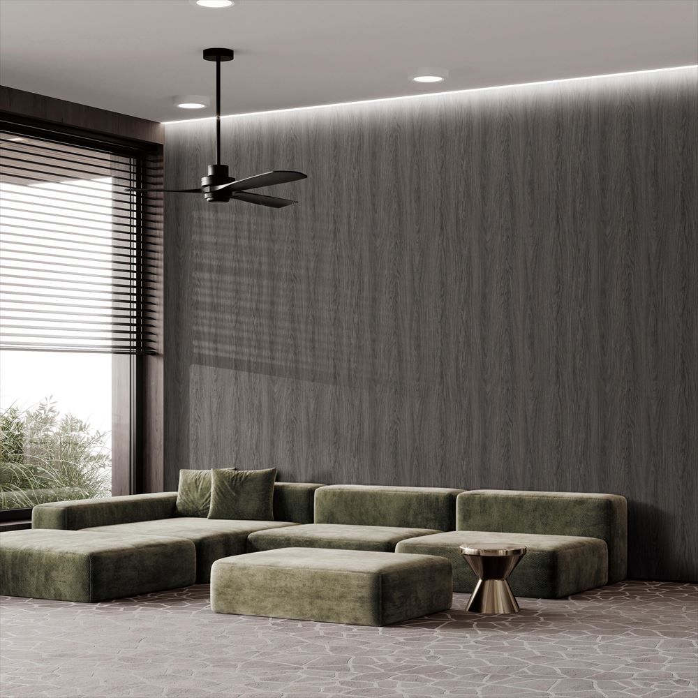 LLA-6079 壁紙 のりなし クロス / リリカラ / ライト ダーク木目【サンプル】