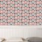 はがせる 壁紙 シール 「marimekko × NU WALLPAPER」Pink Pieni Unikko Peel and Stick Wallpaper / MKS4491