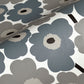 【サンプル】はがせる 壁紙 シール 「marimekko × NU WALLPAPER」Grey Pieni Unikko Peel and Stick Wallpaper / MKS4493