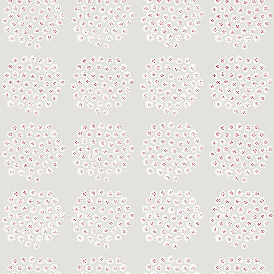 【サンプル】はがせる 壁紙 シール 「marimekko × NU WALLPAPER」Grey Puketti Peel and Stick Wallpaper / MKS4496