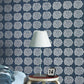 はがせる 壁紙 シール 「marimekko × NU WALLPAPER」Navy Puketti Peel and Stick Wallpaper / MKS4498