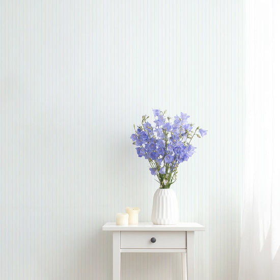 はがせる壁紙 のりなしタイプ  Mon Sucrier カントリーストライプ (49cm×2.5mサイズ) NMS-CO02 窓辺