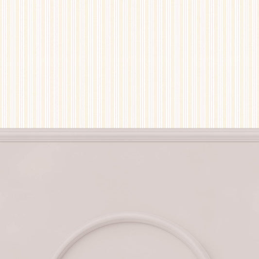 【サンプル】はがせる壁紙 のりなしタイプ パネリングカントリー NMS-CTP04 時計×グレージュアーチ