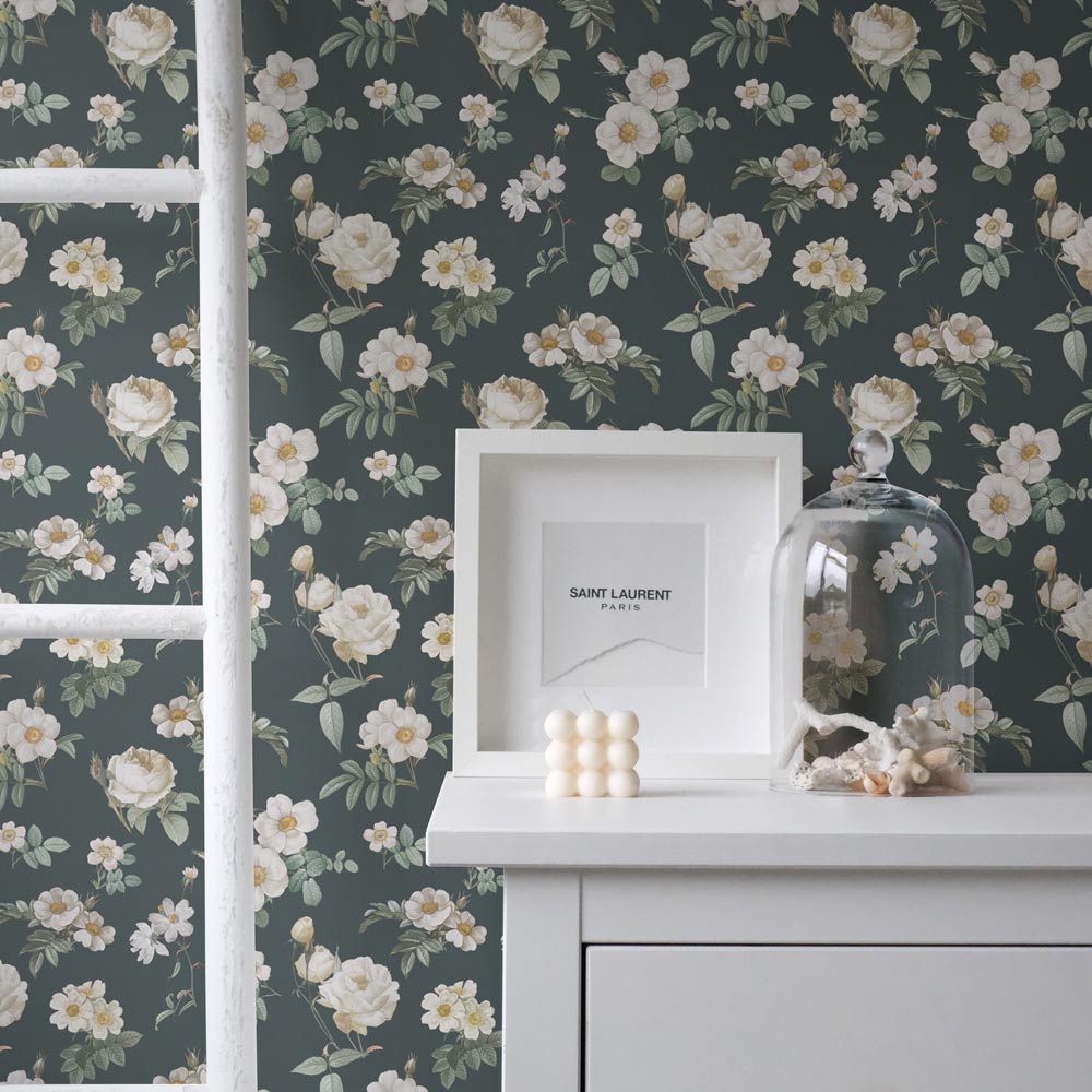 【3本セット】EASY WALL TAPE シークレットガーデン/ディンブラ EMS05 Mon Sucrier イージーウォールテープ （幅23cm×6m）