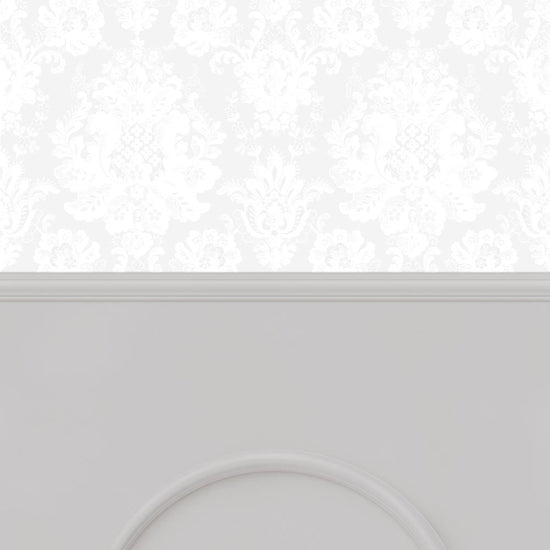 【サンプル】はがせる壁紙 のりなしタイプ パネリングゴージャス NMS-GGP03 ムーンストーン×グレーアーチ