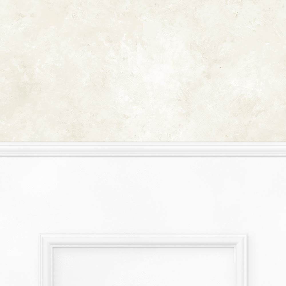 【サンプル】はがせる壁紙 のりなしタイプ パネリングカラーモルタル NMS-MTP01 エクリュ×ホワイトスクエア