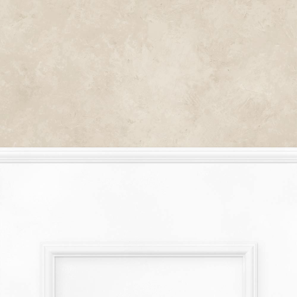 【サンプル】はがせる壁紙 のりなしタイプ パネリングカラーモルタル NMS-MTP02 グレージュ×ホワイトスクエア