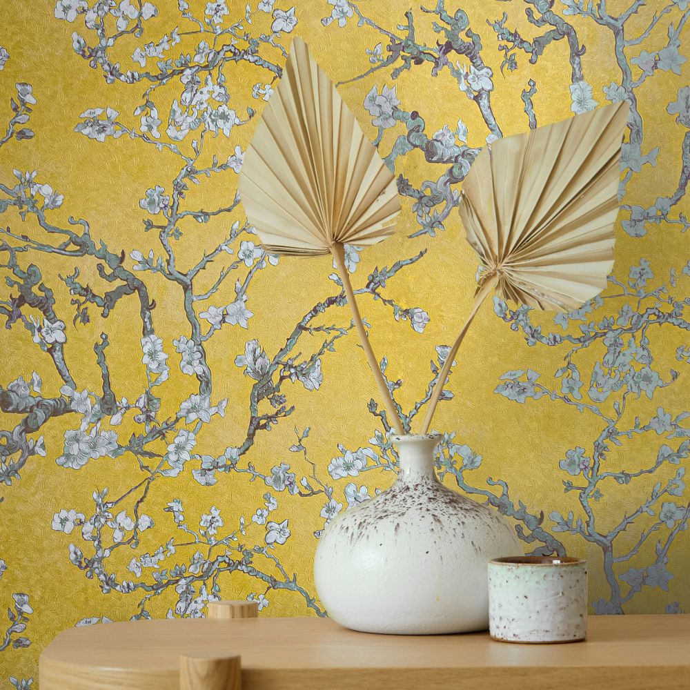 【生のり付き】輸入壁紙 Marburg (マルブルグ) / Almond Blossom MT17143