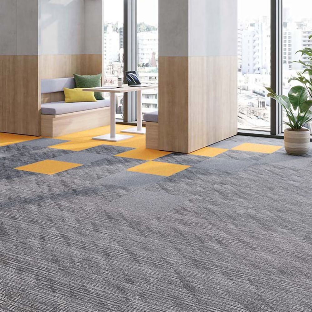 業務用タイルカーペット サンゲツ NT350 NT-350シリーズ 【1ケース（20枚）単位】 NT-35004 のりなし 中歩行 制電 土足OK オフィス