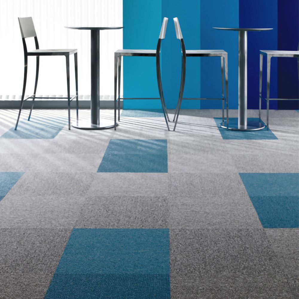 業務用タイルカーペット サンゲツ NT350 NT-350シリーズ 【1枚単位】 NT-387 のりなし 中歩行 制電 土足OK オフィス