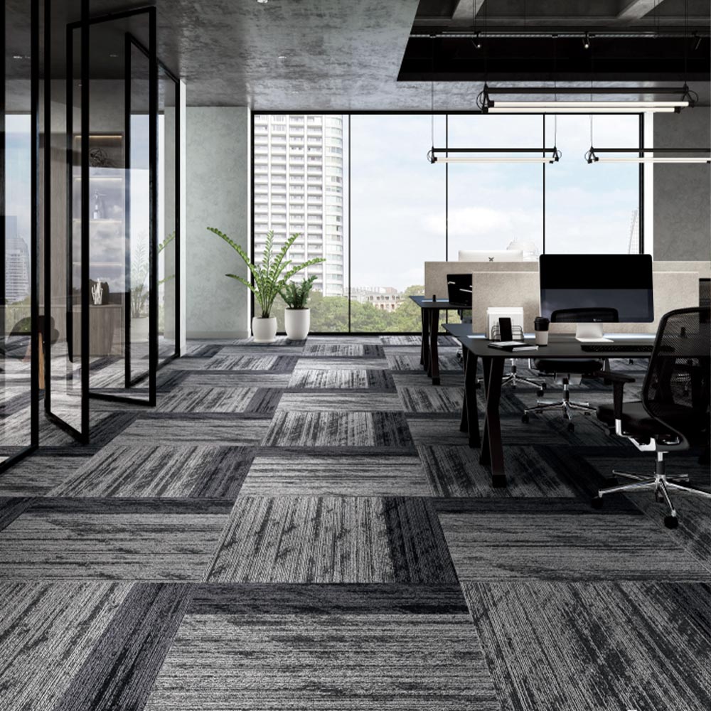 業務用タイルカーペット サンゲツ NT700 NTH-7040 F-ecoシリーズ OBLIQUE LIGHT PLANK F オブリークライトプランク F 【1枚単位】 NTH-70403 のりなし 重歩行 制電 土足OK オフィス