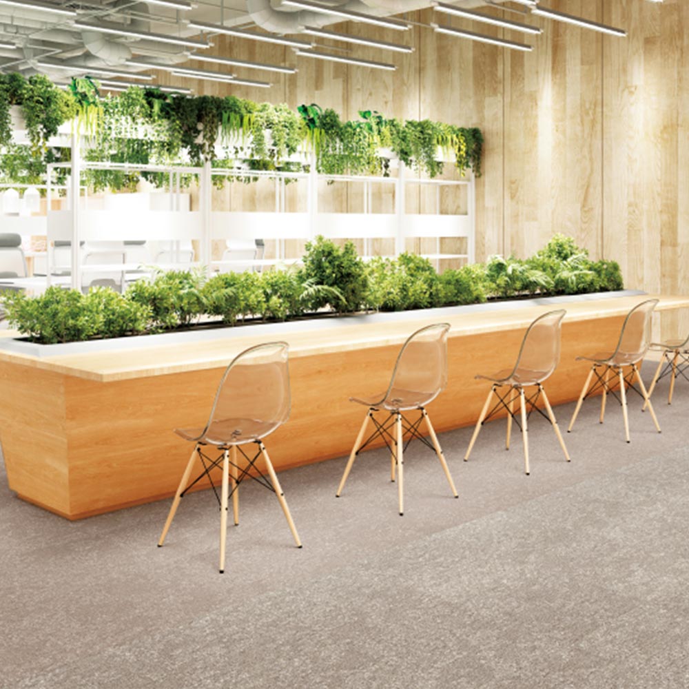 業務用タイルカーペット サンゲツ NT700 NTH-7140 D-ecoシリーズ ILLUMINA EARTH D イルミナ・アース D 【1ケース（20枚）単位】 NTH-71402 のりなし 重歩行 制電 土足OK オフィス