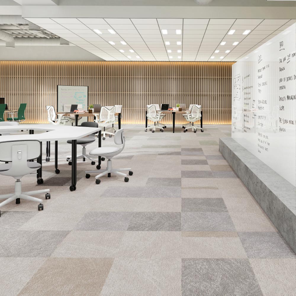 業務用タイルカーペット サンゲツ NT700 NTH-7170 D-ecoシリーズ SHOSA D ショサ D 【1枚単位】 NTH-71703 のりなし 重歩行 制電 土足OK オフィス