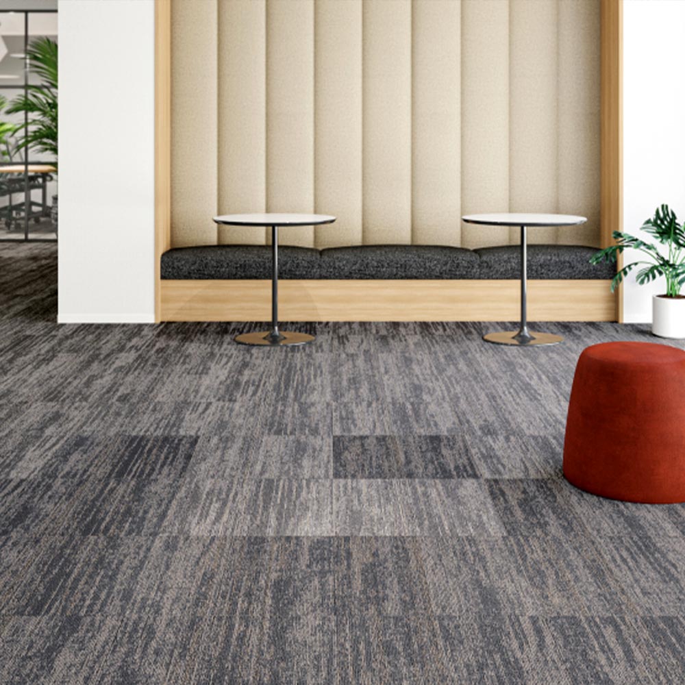 業務用タイルカーペット サンゲツ NT700 NTH-7200シリーズ GLACIAL PLAIN グレイシャルプレーン 【1枚単位】 NTH-72002 のりなし 重歩行 制電 土足OK オフィス