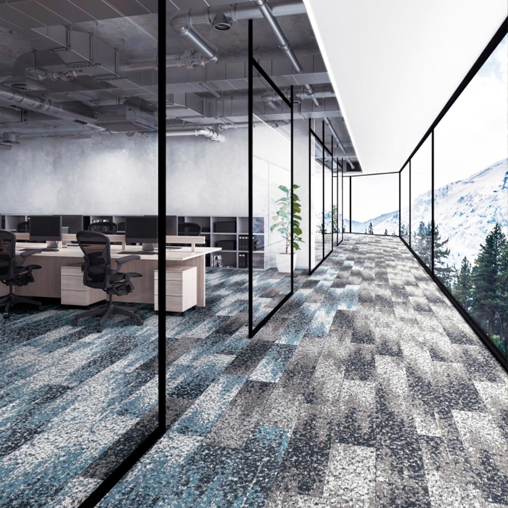 業務用タイルカーペット サンゲツ NT700 NTH-7210 F-ecoシリーズ FIELD VIEW PLANK F フィールドビュープランク F 【1枚単位】 NTH-72101 のりなし 重歩行 制電 土足OK オフィス