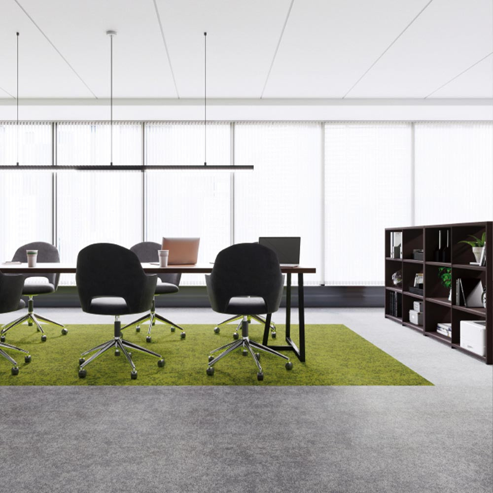 業務用タイルカーペット サンゲツ NT700 NTH-820 F-ecoシリーズ GRORASS GRASS F グローラス・グラス F 【1枚単位】 NTH-82013 のりなし 重歩行 制電 土足OK オフィス