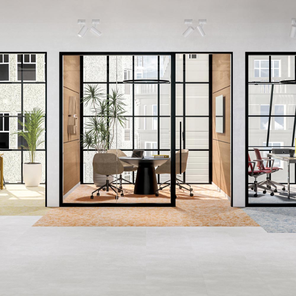 業務用タイルカーペット サンゲツ NT700 NTH-820 F-ecoシリーズ GRORASS BALMY F グローラス・バーミー F 【1ケース（20枚）単位】 NTH-82016 のりなし 重歩行 制電 土足OK オフィス