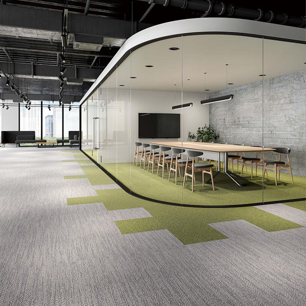 業務用タイルカーペット サンゲツ NT700 NTP-7110 D-ecoシリーズ MIX PLAIN D ミックスプレーン D 【1枚単位】 NTP-71108 のりなし 重歩行 制電 土足OK オフィス