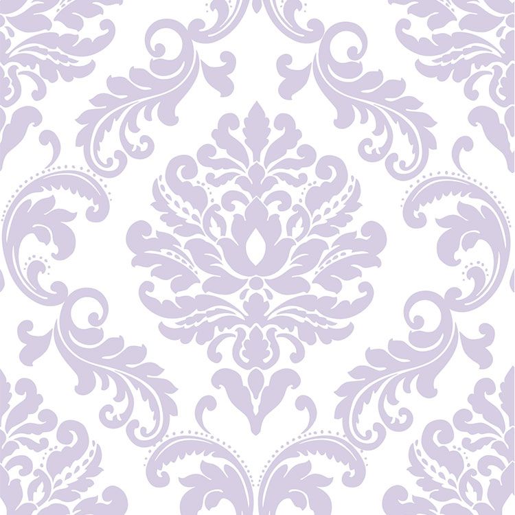 はがせる 壁紙 シール 「NU WALLPAPER」 Purple Ariel Peel And Stick Wallpaper / NU1396