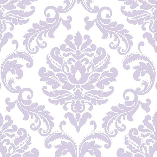 【サンプル】はがせる 壁紙 シール 「NU WALLPAPER」 Purple Ariel Peel And Stick WALLPAPER / NU1396