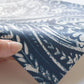 【サンプル】はがせる 壁紙 シール 「NU WALLPAPER」 Bohemian Damask Indigo Peel and Stick WALLPAPER / NU1689