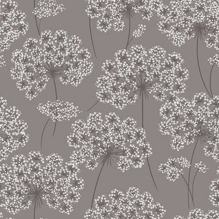 はがせる 壁紙 シール 「NU WALLPAPER」Angelica Grey Peel And Stick Wallpaper / NU1693