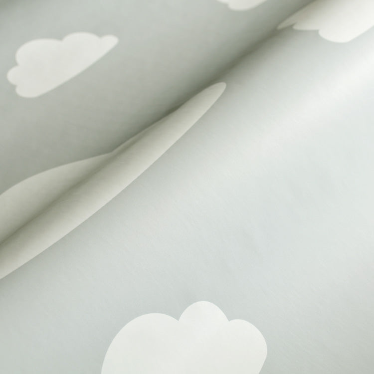 はがせる 壁紙 シール 「NU WALLPAPER」Clouds Grey Peel and Stick Wallpaper / NU1931