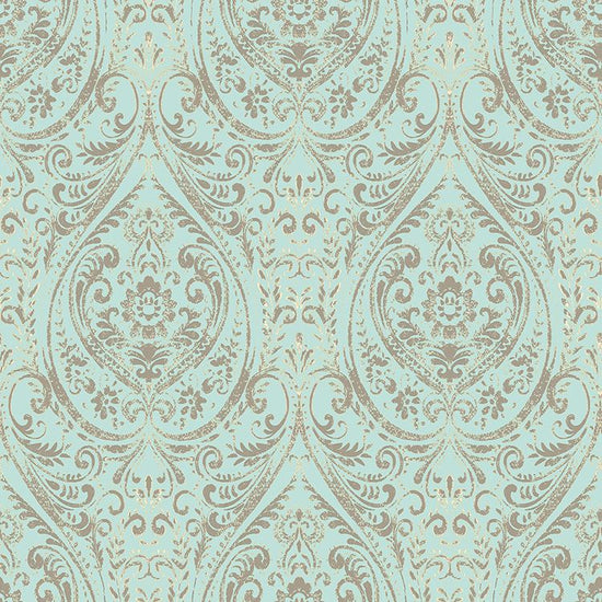 【サンプル】はがせる 壁紙 シール 「NU WALLPAPER」 Nomad Damask Peel and Stick WALLPAPER / NU2079