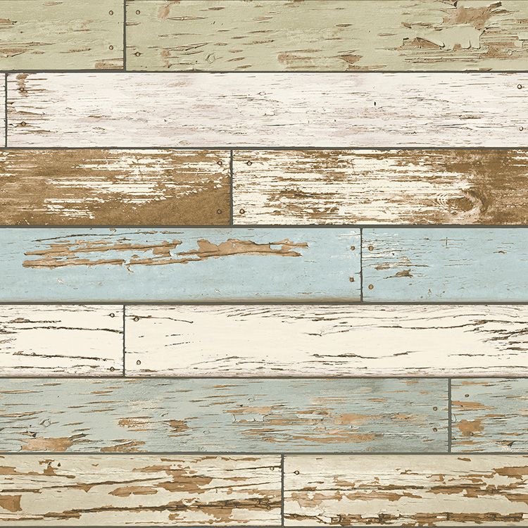 はがせる 壁紙 シール 「NU WALLPAPER」 Old Salem Vintage Wood Peel and Stick Wallpaper / NU2188