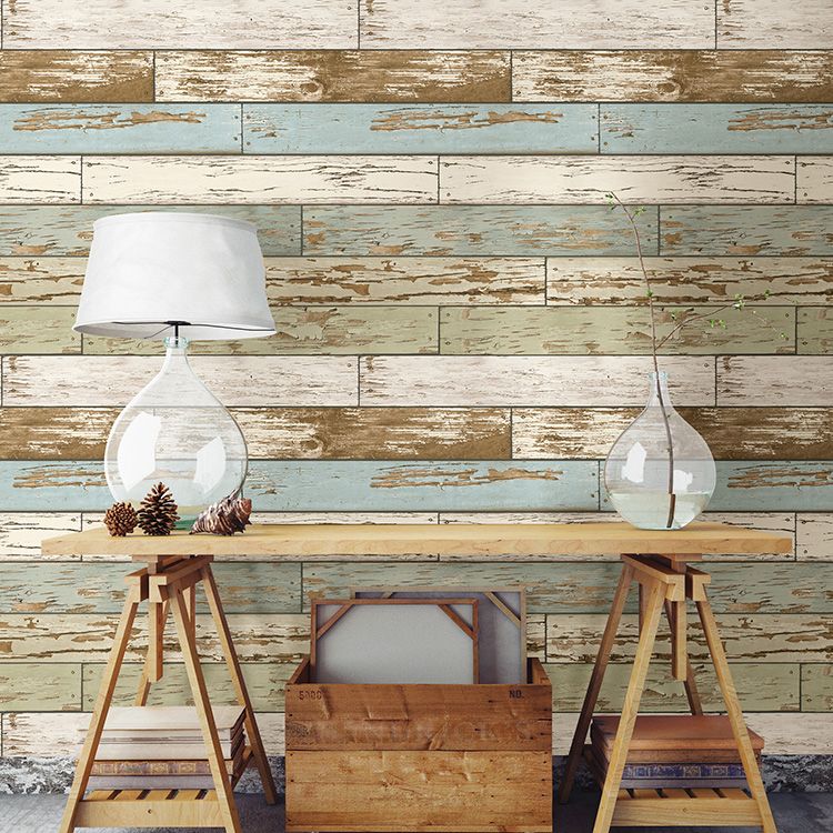 はがせる 壁紙 シール 「NU WALLPAPER」 Old Salem Vintage Wood Peel and Stick Wallpaper / NU2188