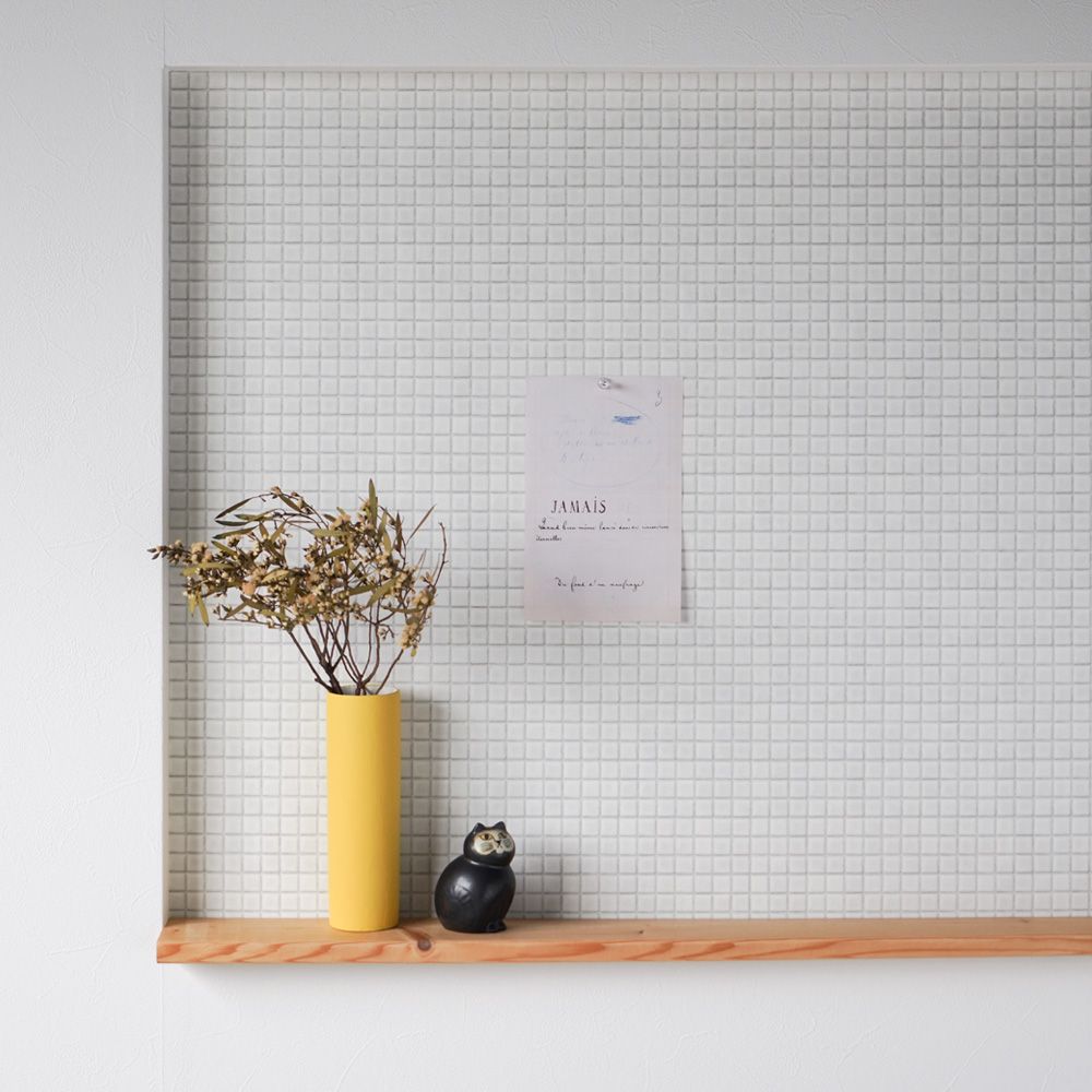 【5本セット】EASY WALL TAPE モザイクタイル/ホワイト EWT02 イージーウォールテープ （幅23cm×6m）